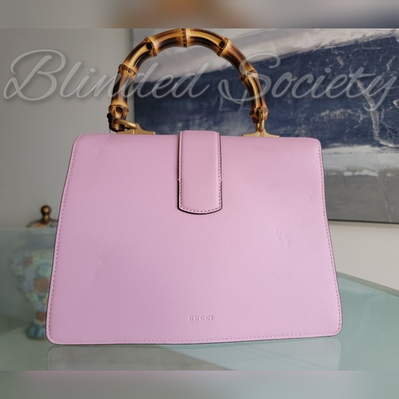 Gucci Dionysus Bamboo Top Handle Colorblock Handbag w Web Crossbody Strap - Picture 7 of 12